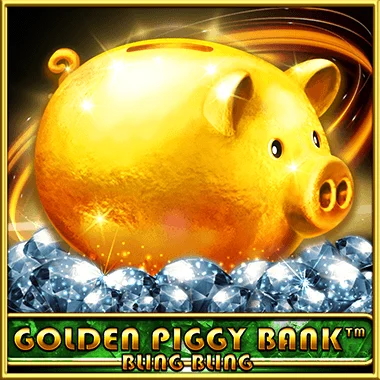 Golden Piggy Bank - Bling Bling